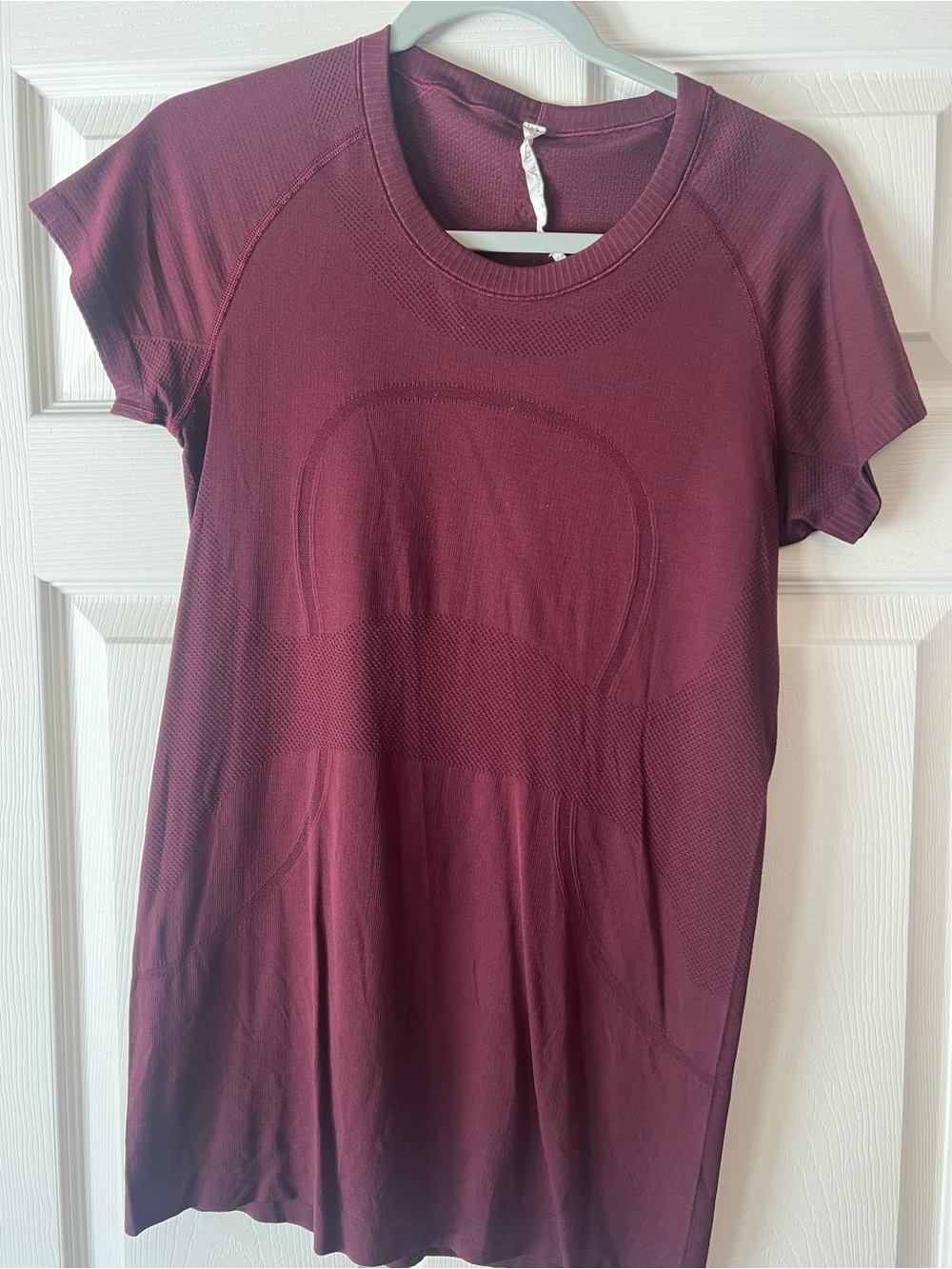 lululemon athletica Short-Sleeve Seamless Top - Wine